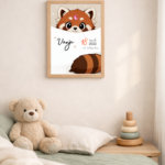 Affiche de naissance personnalisée TsuKipers