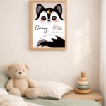 Affiche de naissance personnalisée TsuKipers