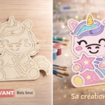 Avant après puzzle créatif