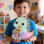 Création d'une veilleuse TsuKipers personnalisé par l'enfant