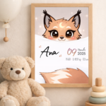 Affiche de naissance personnalisée TsuKipers