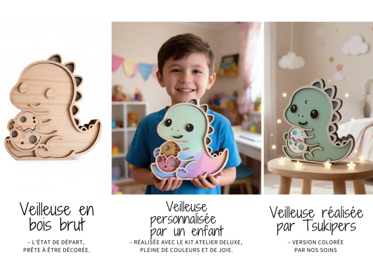 Les différentes versions des veilleuse tsukipers